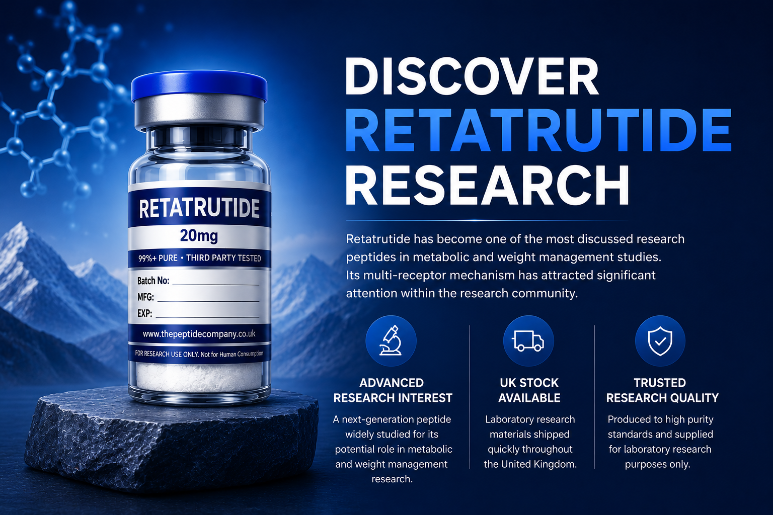 Retatrutide Research Product